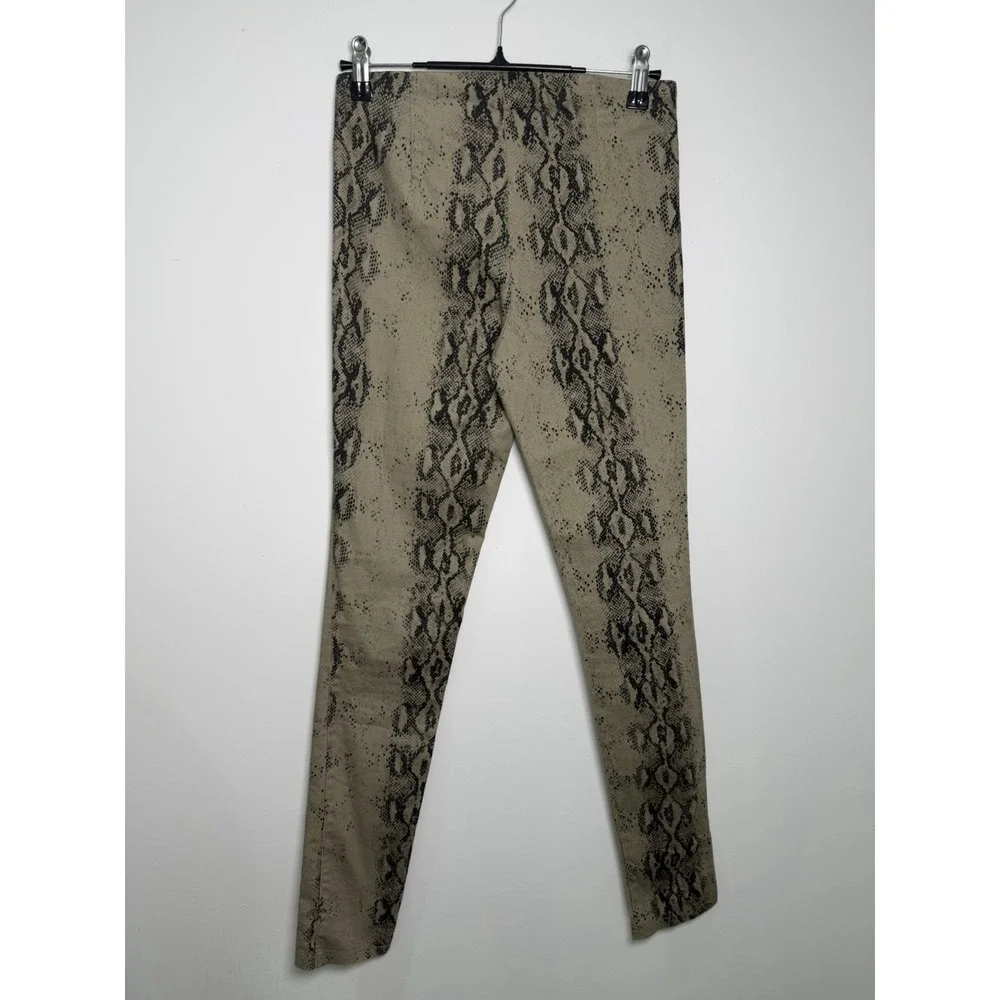 Easel Los Angeles Women's Snakeskin Stretch Skinny‎ Pants Size Small